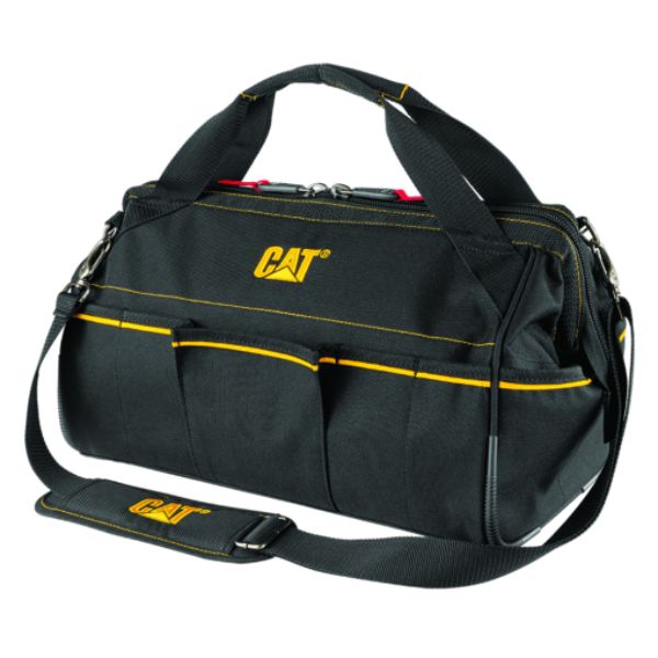 Cat Large Wide Mouth Tool Bag W/ Zip