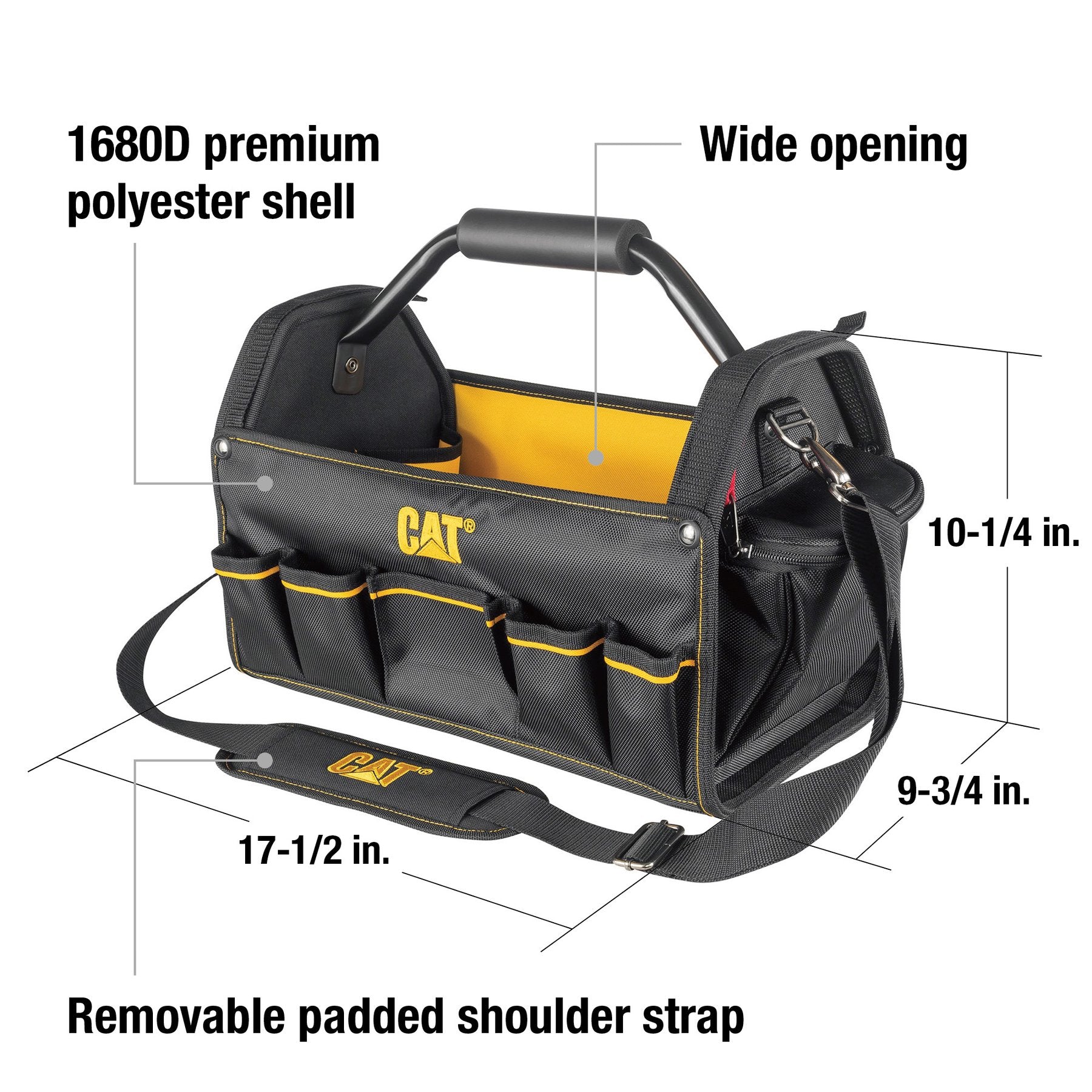 Cat Professional Tool Tote