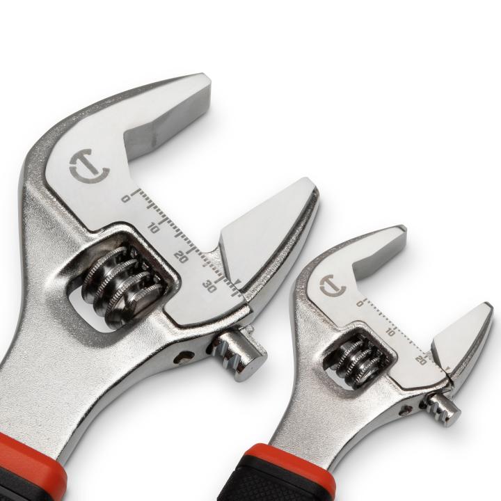 Crescent 2 Piece 6 in and 10 in Quick-Fit-Jaw Wrench Set NEW