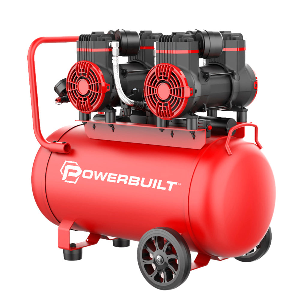 Powerbuilt Air Compressor 40L 1800W Oil Less