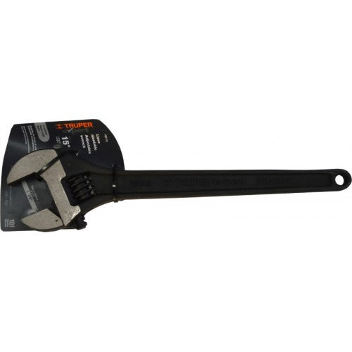 Truper Adjustable Wrench - Black Oxide 450mm