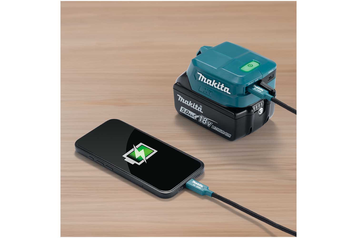 Makita 18V LXT USB TYPE-C ADAPTER