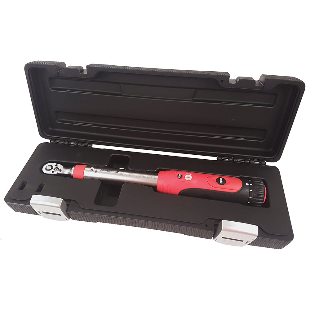 Powerbuilt 1/4 in Dr Window Type Scale Torque Wrench