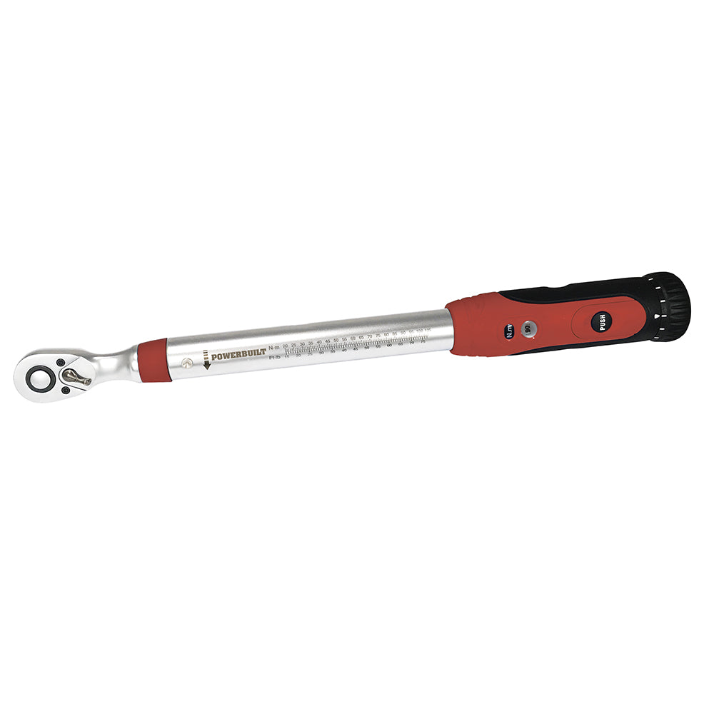 Powerbuilt 3/8Dr Torque Wrench - Window Type Scale