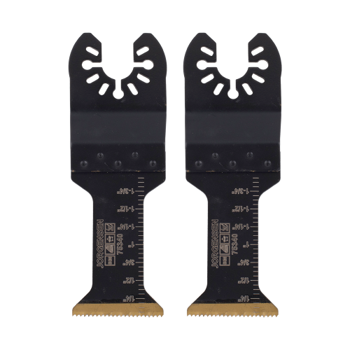 JORGENSEN 32mm Titanium Coated Oscillating Blades - 2 Pack