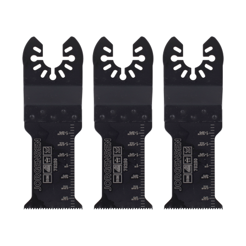 JORGENSEN 34mm Bi-Metal Oscillating Blades - 3 Pack