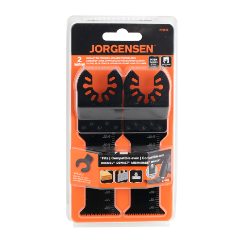 JORGENSEN 32mm Japanese Tooth Oscillating Blades - 2 Pack