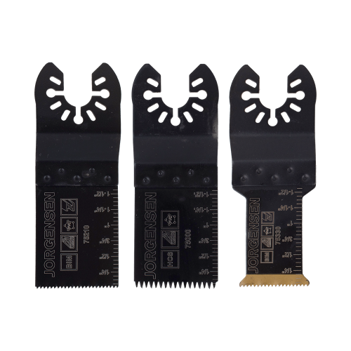 JORGENSEN 3pc Oscillating Blades Assortment Pack