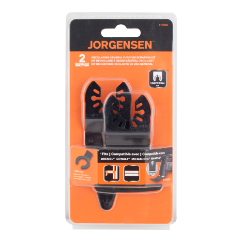 JORGENSEN 2pc Oscillating General Purpose Scraping Kit