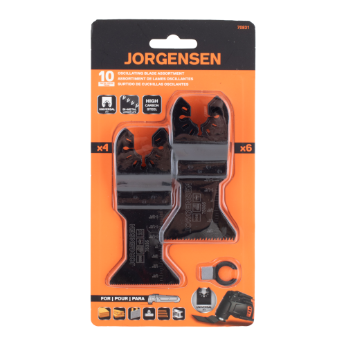 JORGENSEN Oscillating Blades Assortment Pack 10pc