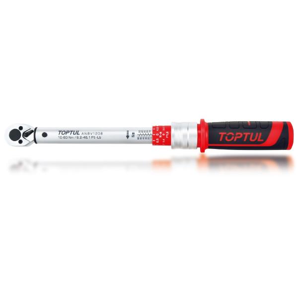 Toptul Wrench Torque 1/2 in Dr 40-210Nm