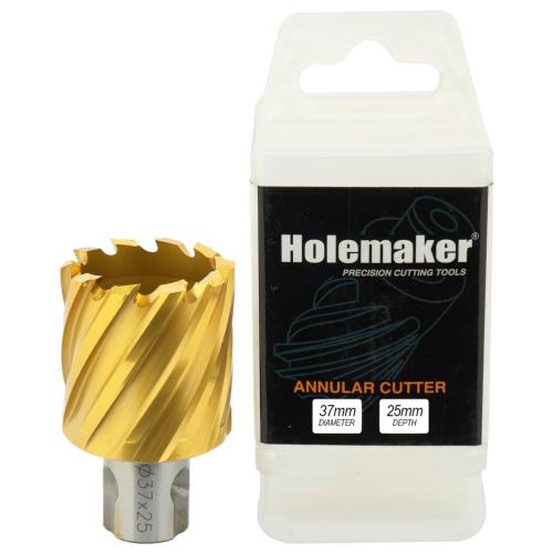 Holemaker Uni Shank Tinite Tin Cutter 37mmx25mm