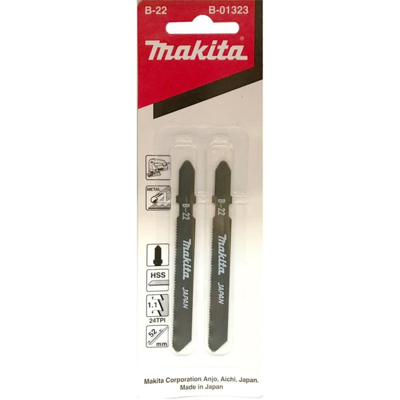 Makita Jigsaw Blades No B22 Pkt2