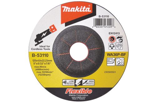 Makita FLEXIBLE GRINDING WHEEL125X4