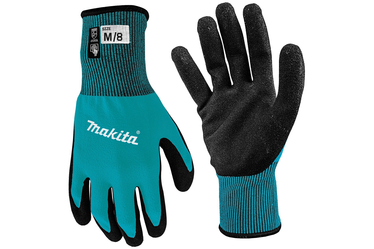 Makita Abrasion Resistant GP Knit Gloves Medium