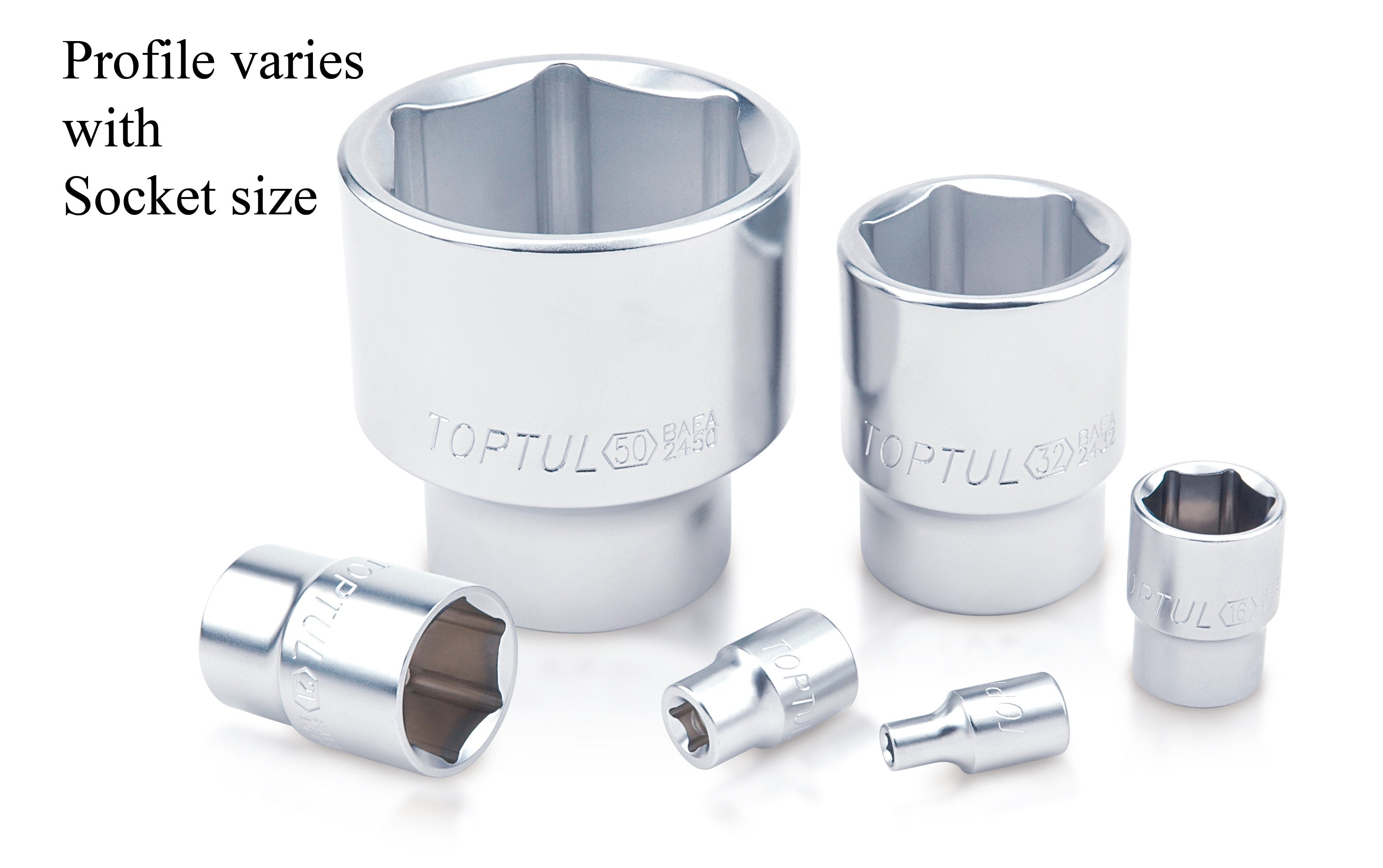 Toptul Socket 3/8in DR X 14MM