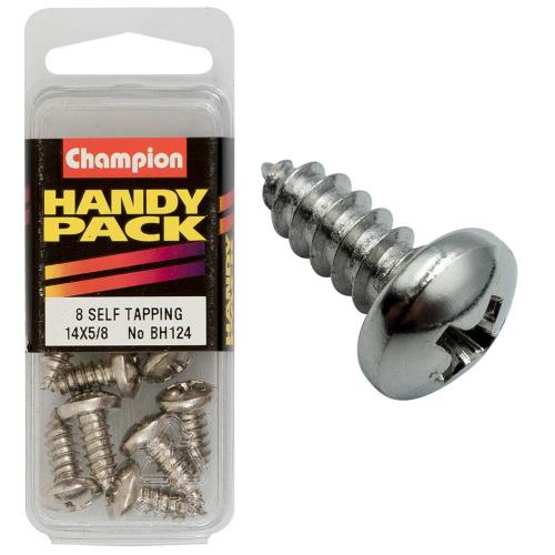 Champion 14G X 5/8In S/Tap Set Screw - Pan Hd