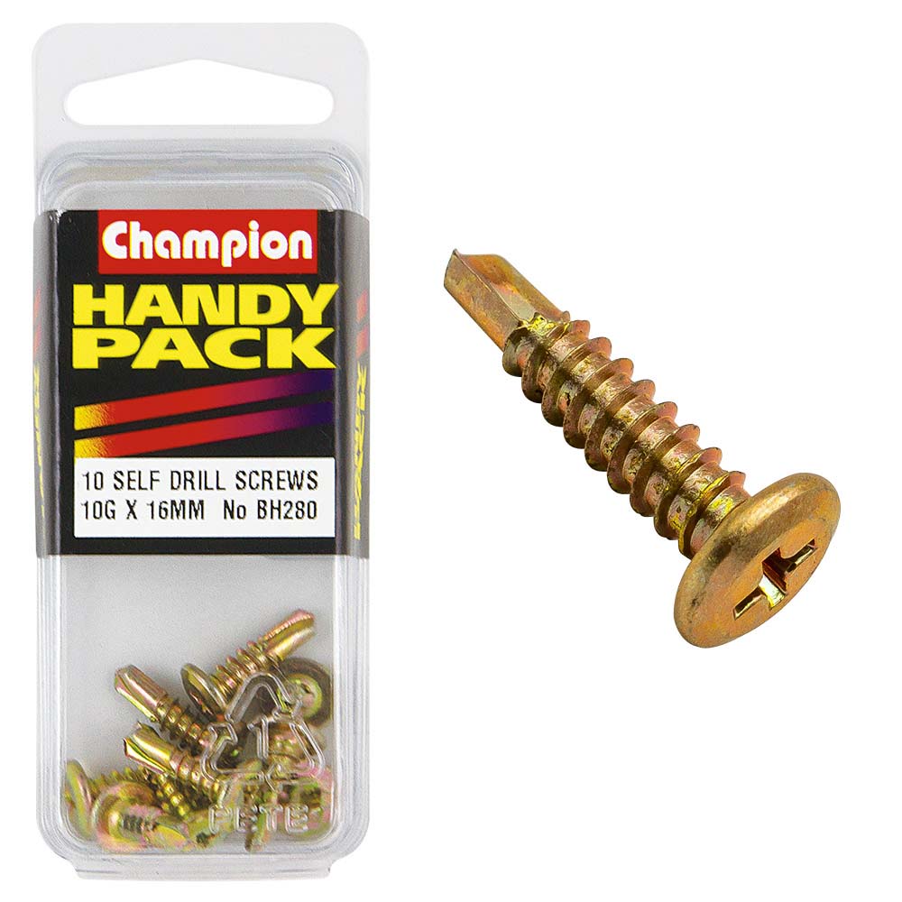 Champion 10G X 16 X 16mm Self Drilling Set Screw