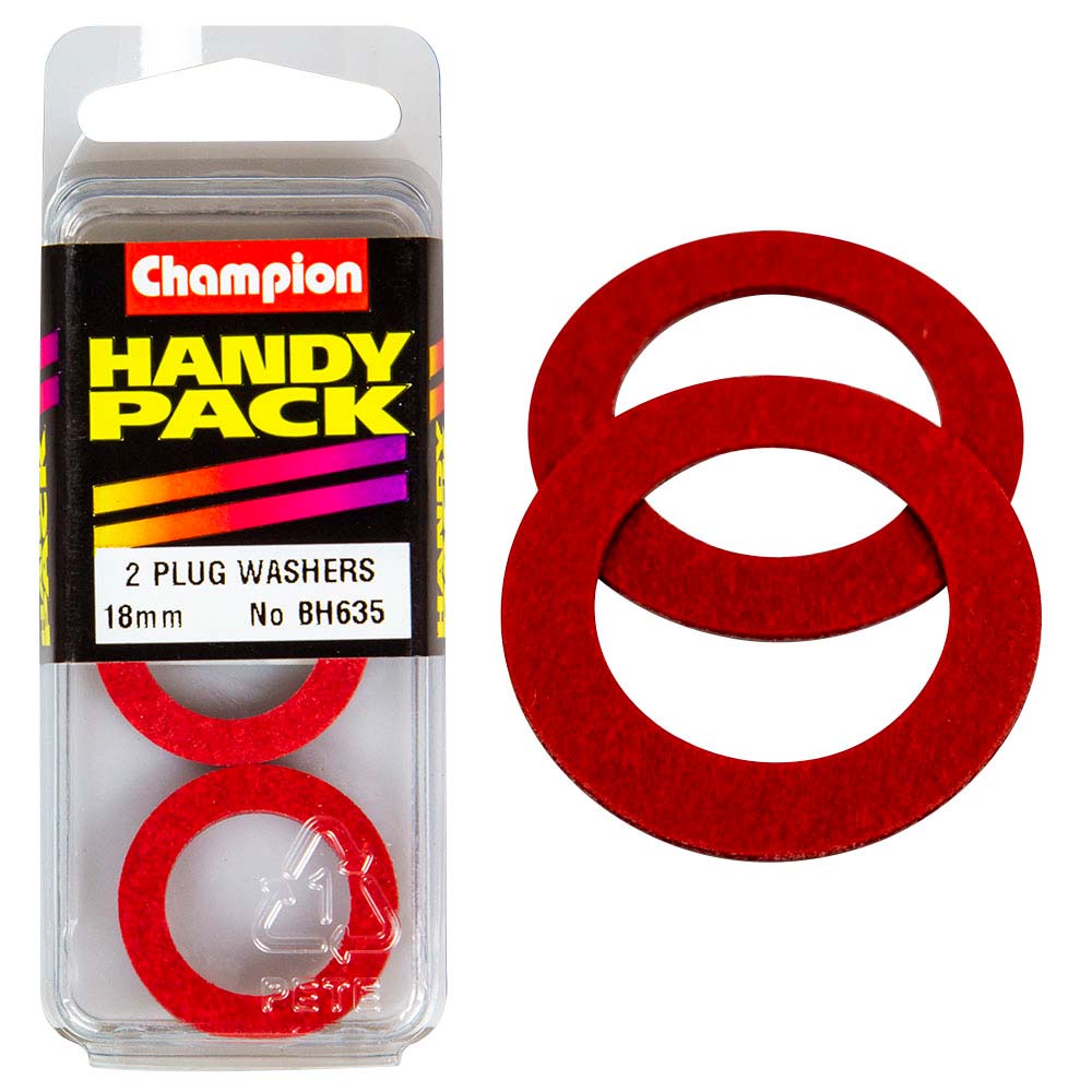 Champion #18 Fibre Sump Plug Washer - M18