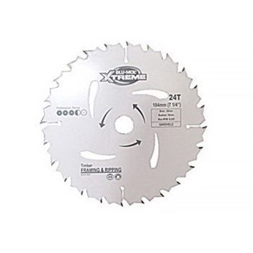 Blu-Mol Xtreme Circular Saw Blade 184mm X 24T