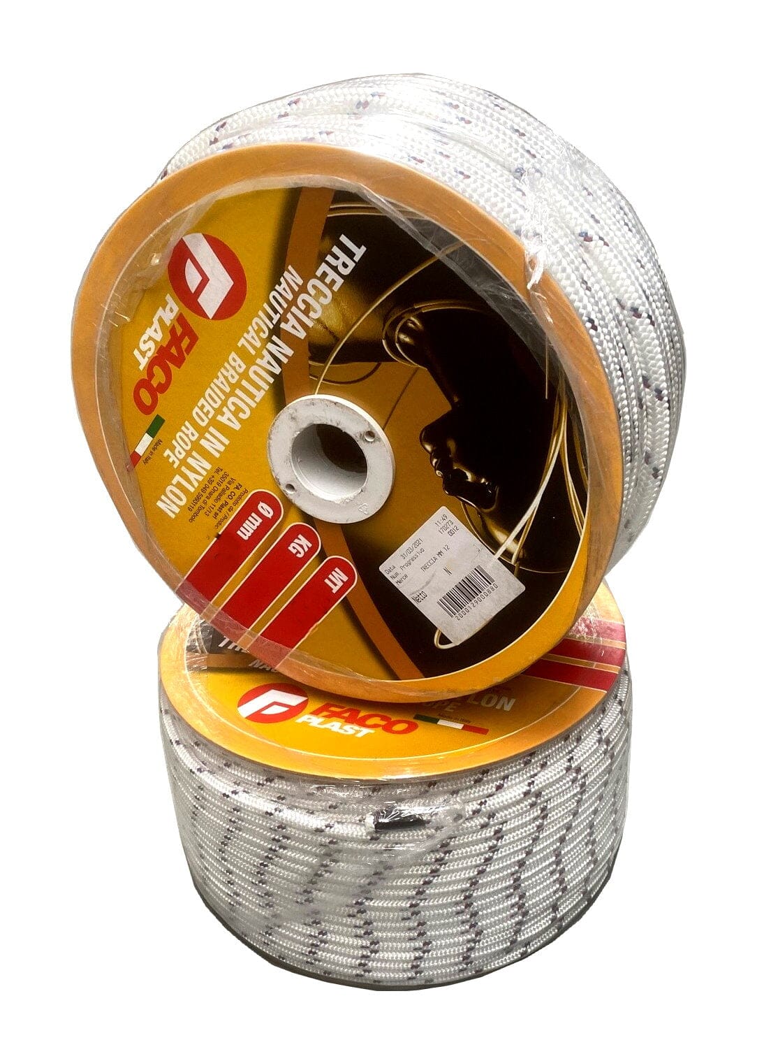 Faco Plast Rope - Braided Nylon/Polyester 110m Reel 10mm