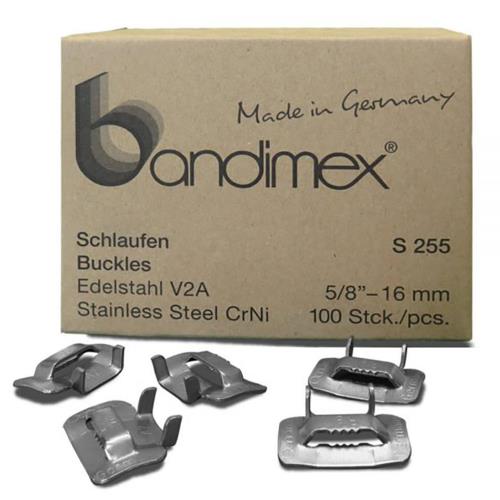 Bandimex S255 Buckles 5/8in 100pc