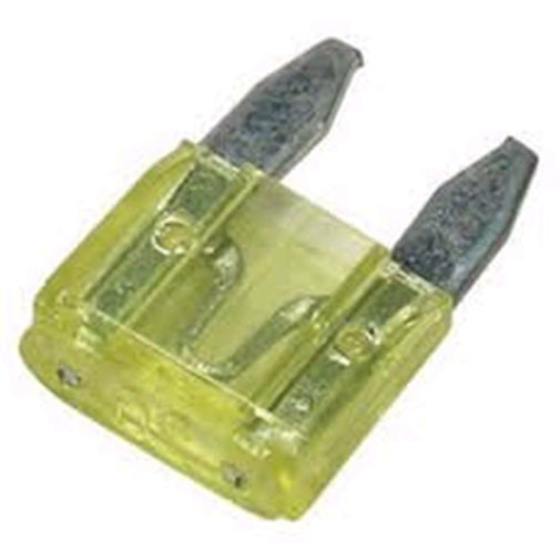 Champion 20Amp Mini Blade Fuse Yellow -15Pk