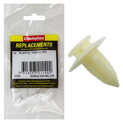 Champion Door Panel Clips Universal -10Pk