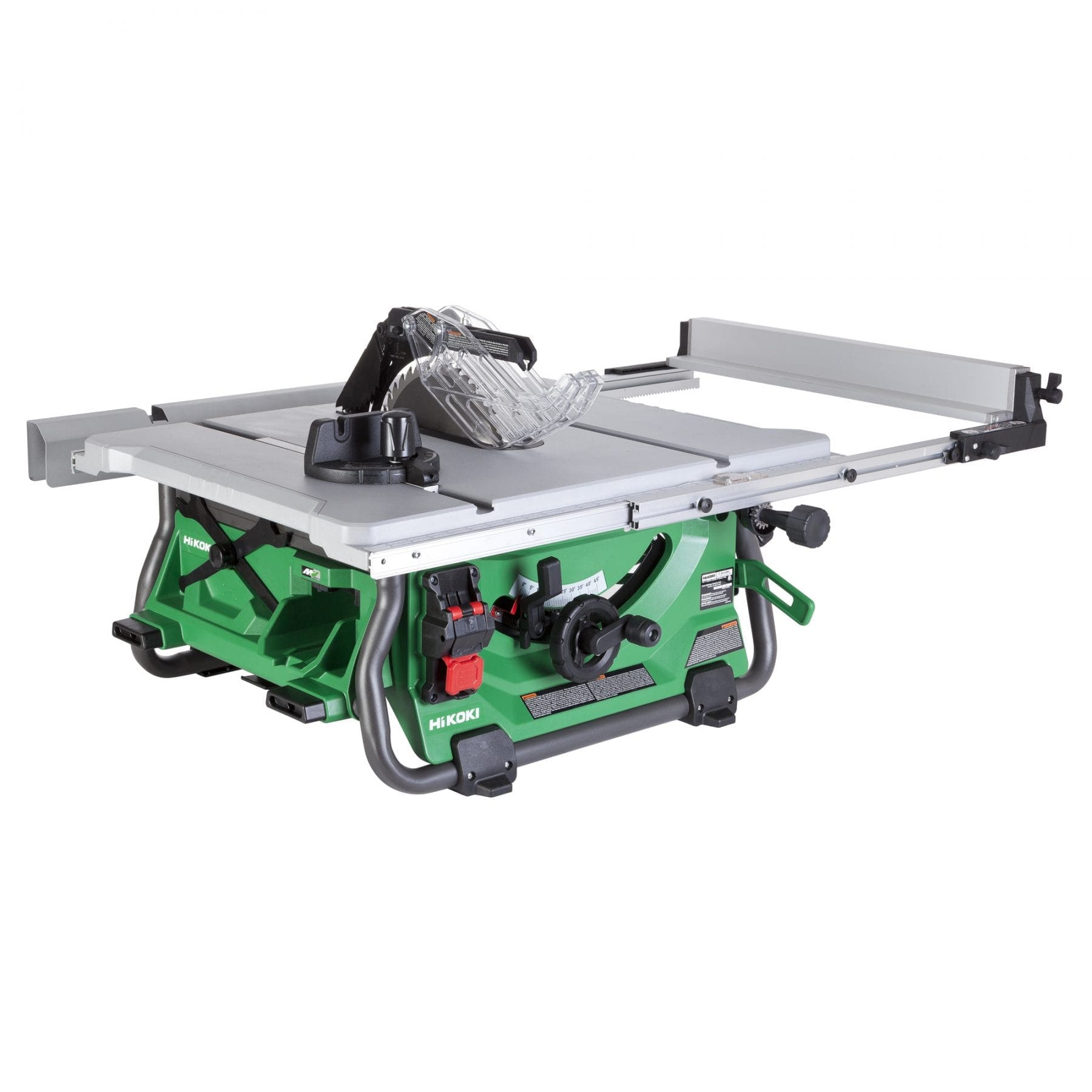 Hikoki 36V Brushless 254mm Worksite Table Saw T-PWR Kit 1 x BSL3640MVT, 1 x UC36YSL2