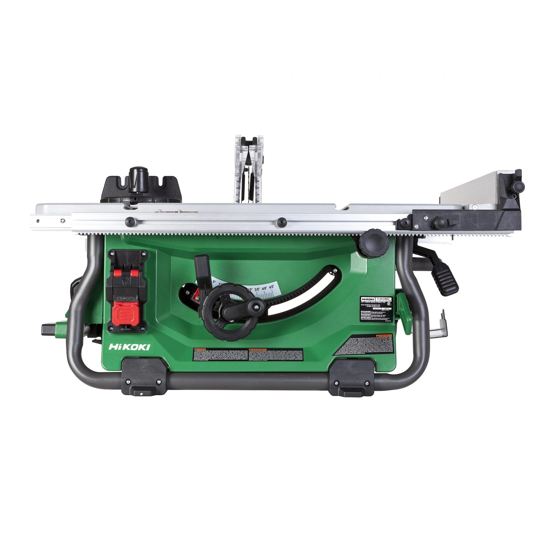 Hikoki 36V Brushless 254mm Worksite Table Saw T-PWR Kit 1 x BSL3640MVT, 1 x UC36YSL2