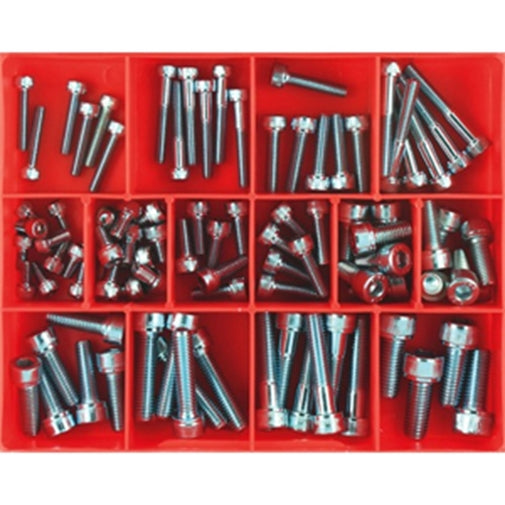 Champion 90Pc Metric Socket Head Cap Screw Assortment Gr8.8
