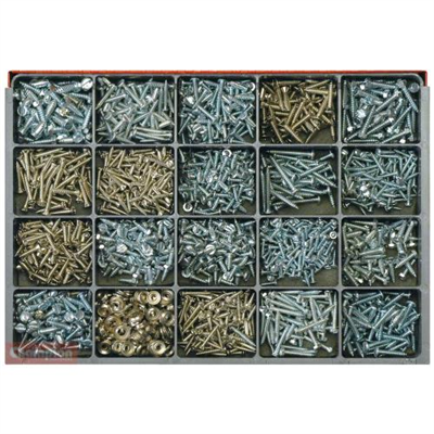 Champion Master Kit 1680Pc Comb Self Tapping Screw Asst