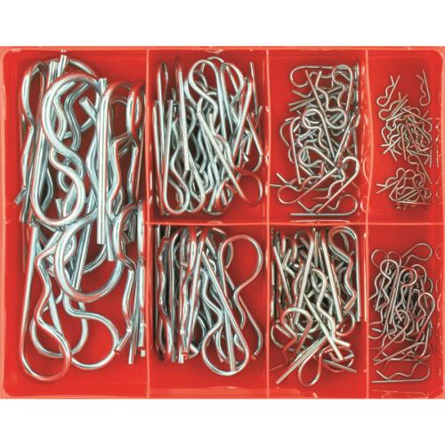 Champion 124Pc R-Clip Assortment Zinc Plated