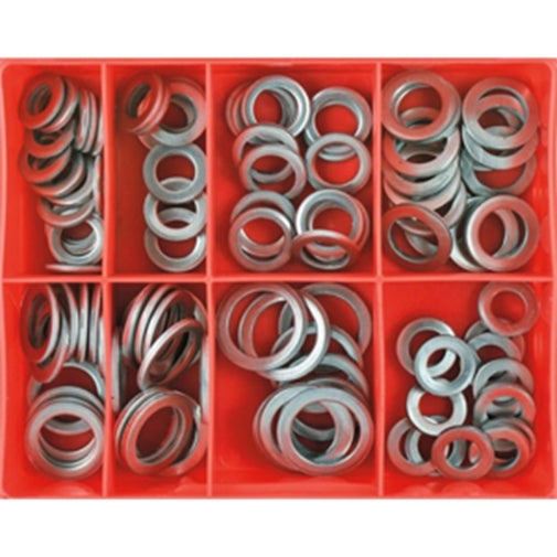 Champion 100Pc mm/Imp Aluminium Sump Plug Washer Assortment