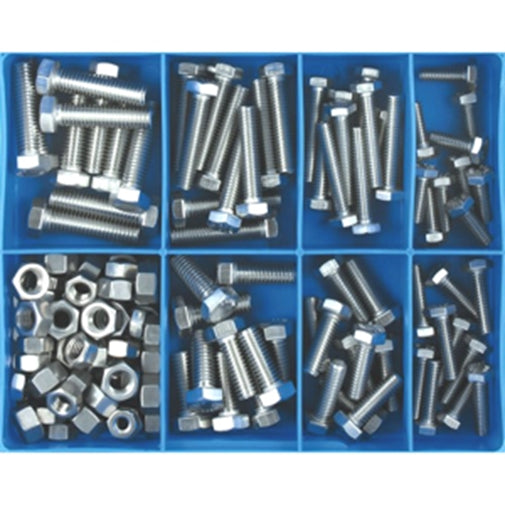 Champion 140Pc Unc Set Screw & Nut Assortment 316/A4