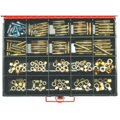 Champion 200Pc Master Manifold Studs And Nut - Brass & Steel