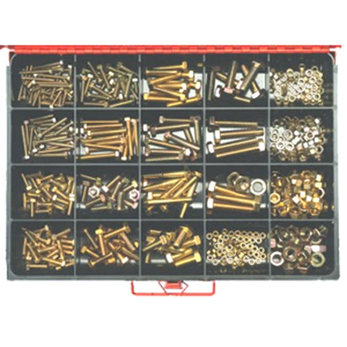 Champion Master Kit 431Pc Metric Bolt, Set Screw & Nut Asst