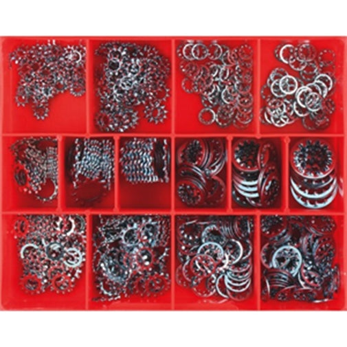 Champion 500Pc Internal/External Star Washer Assortment