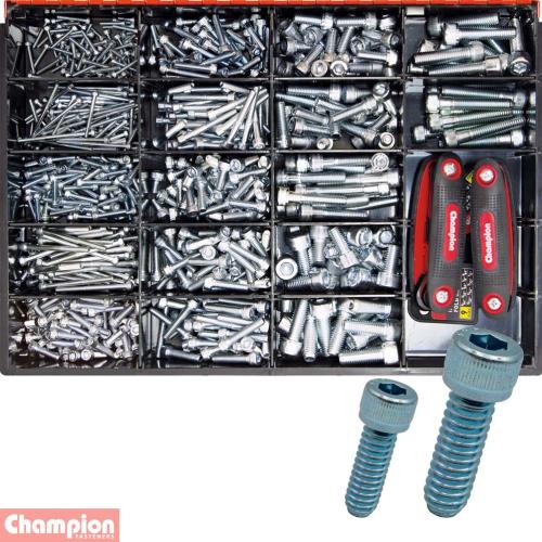 Champion Master Kit 782pc H/Tensile Socket Head Cap Screw