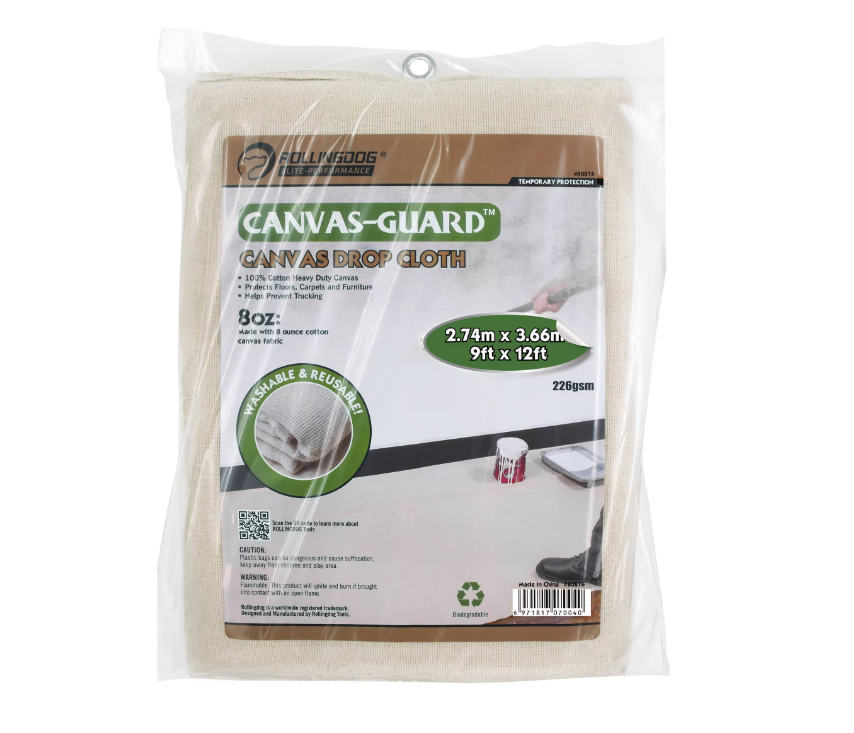 Xcel Drop Sheet Heavy Duty Canvas 3.6M X 2.74M