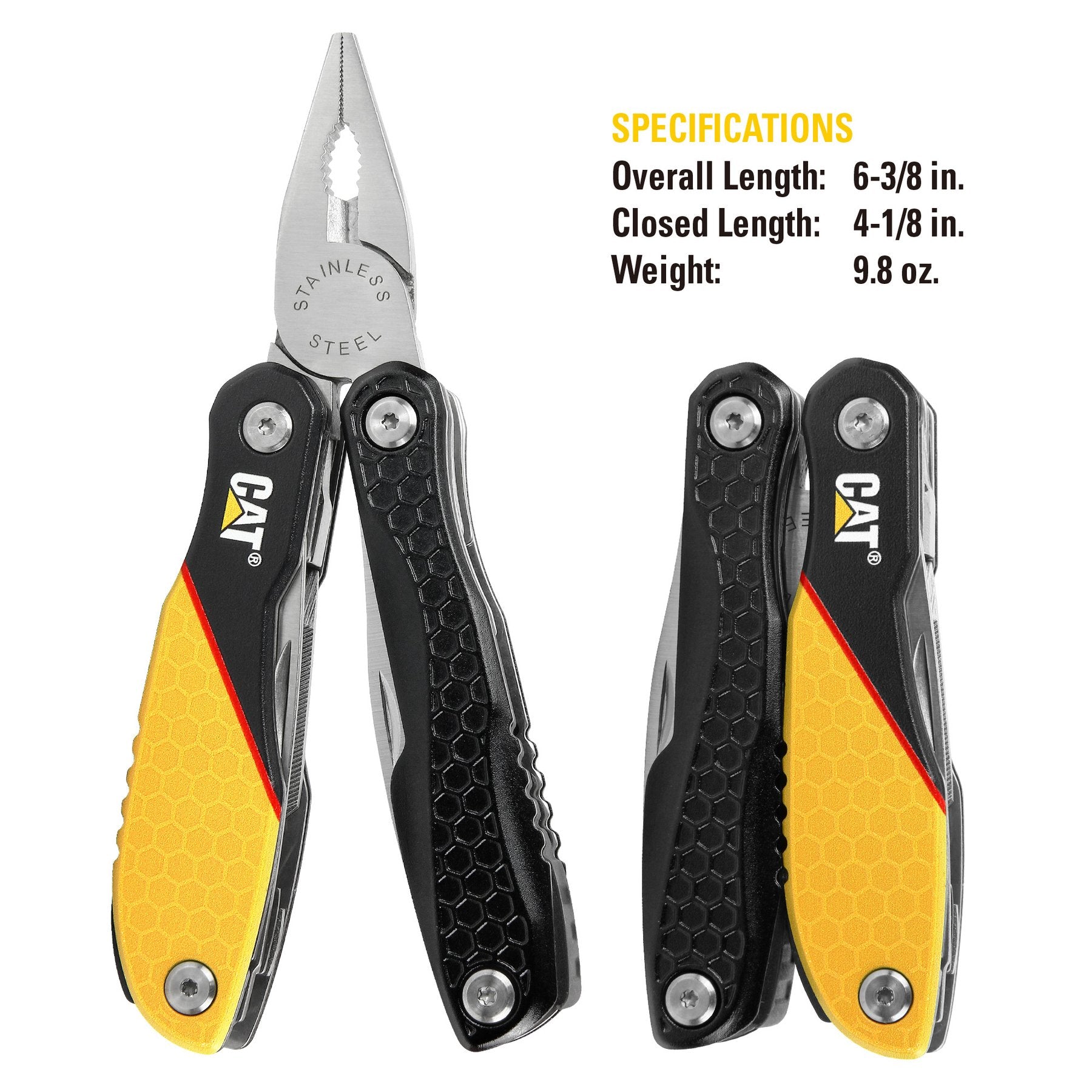 CAT 2PC MULTI-TOOL & FOLDING KNIFE COMBO SET