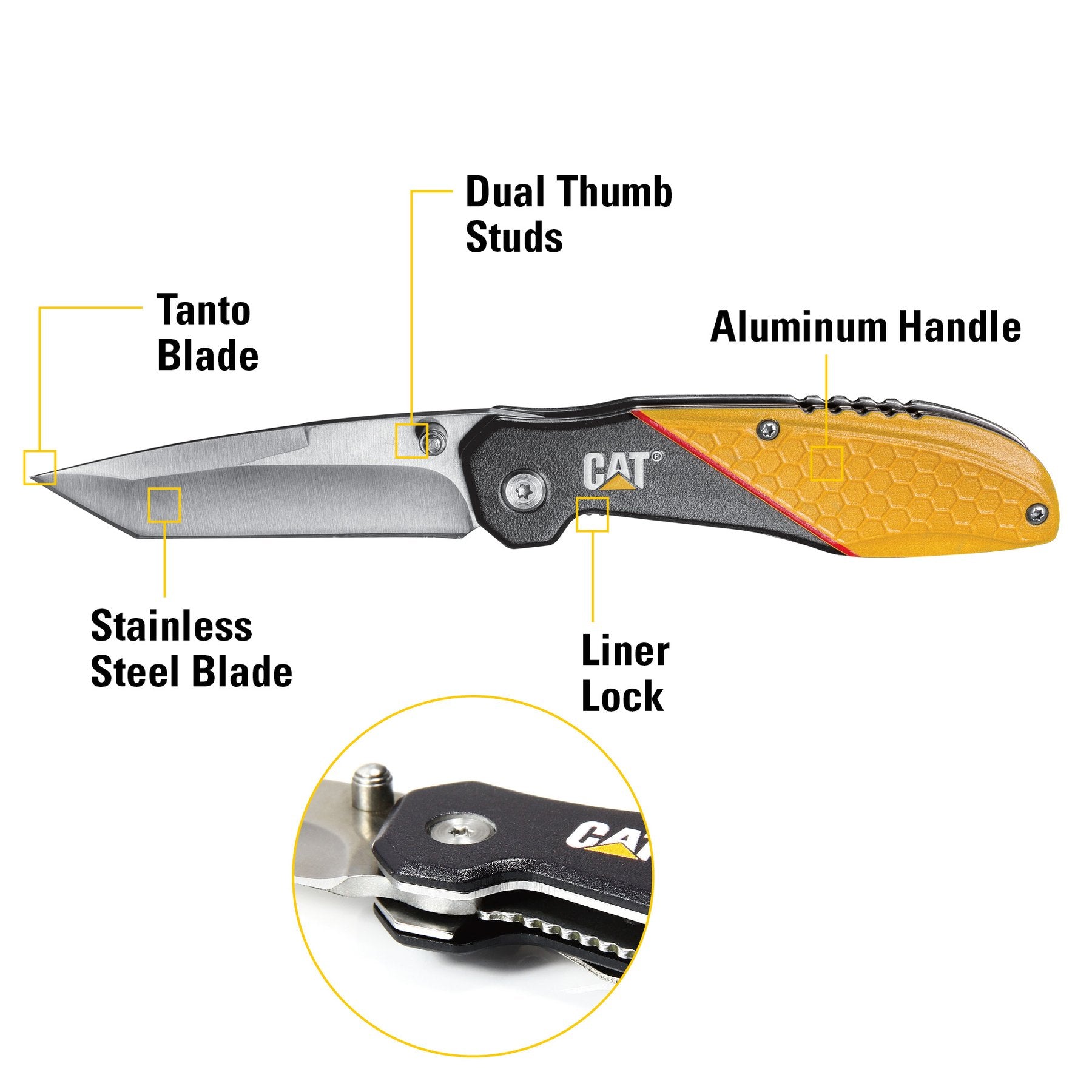 CAT 2PC MULTI-TOOL & FOLDING KNIFE COMBO SET