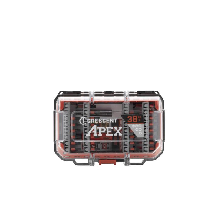 Crescent 38 PIECE ALPHACASE IMPACT DRIVER BIT SET