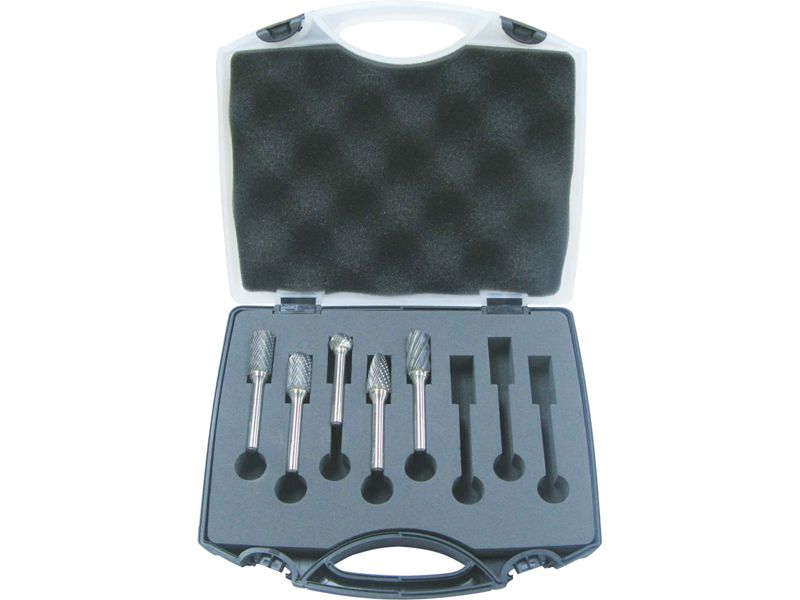 Holemaker 5Pc Carbide Burr Set-1/2In Headx1/4In Dc/Ac