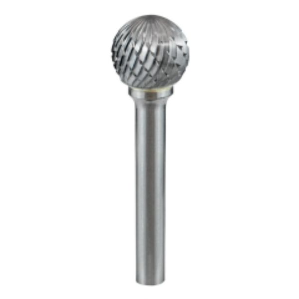 Holemaker Carbide Burr 3/8In Diameter Ball Shape Dc