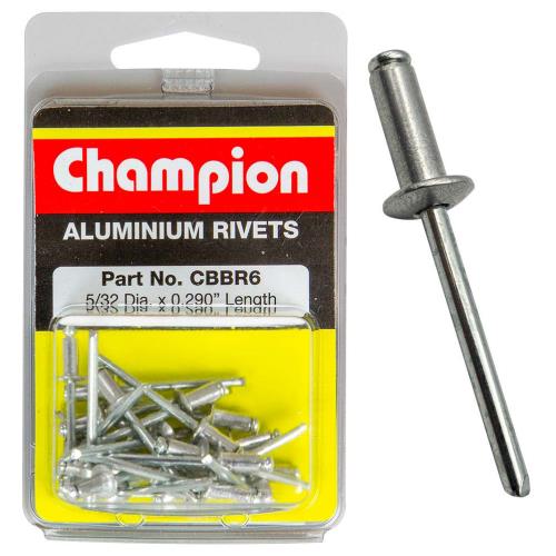 Champion 5/32 x 0.290 Rivet Pack of 25