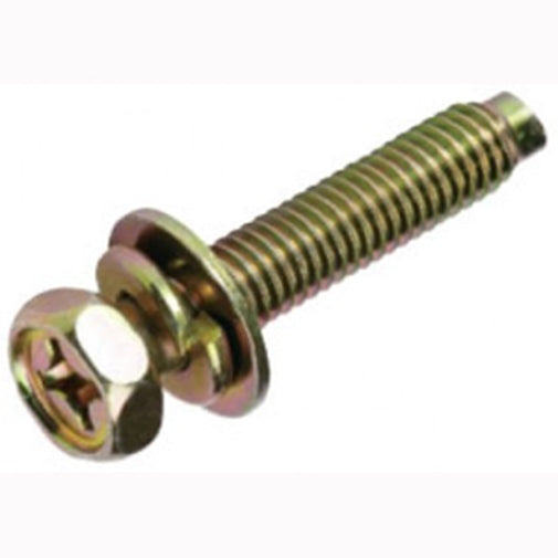 Champion M6 X 30mm Sems Hex /Ph Bolt W/Spring & Flat Washer