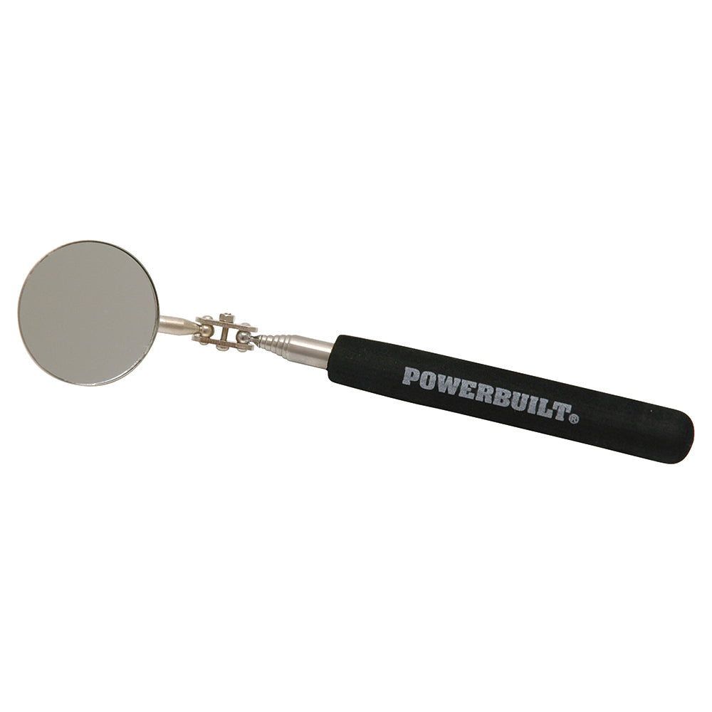 Powerbuilt Telescopic Inspection Mirror 50Mm Diameter