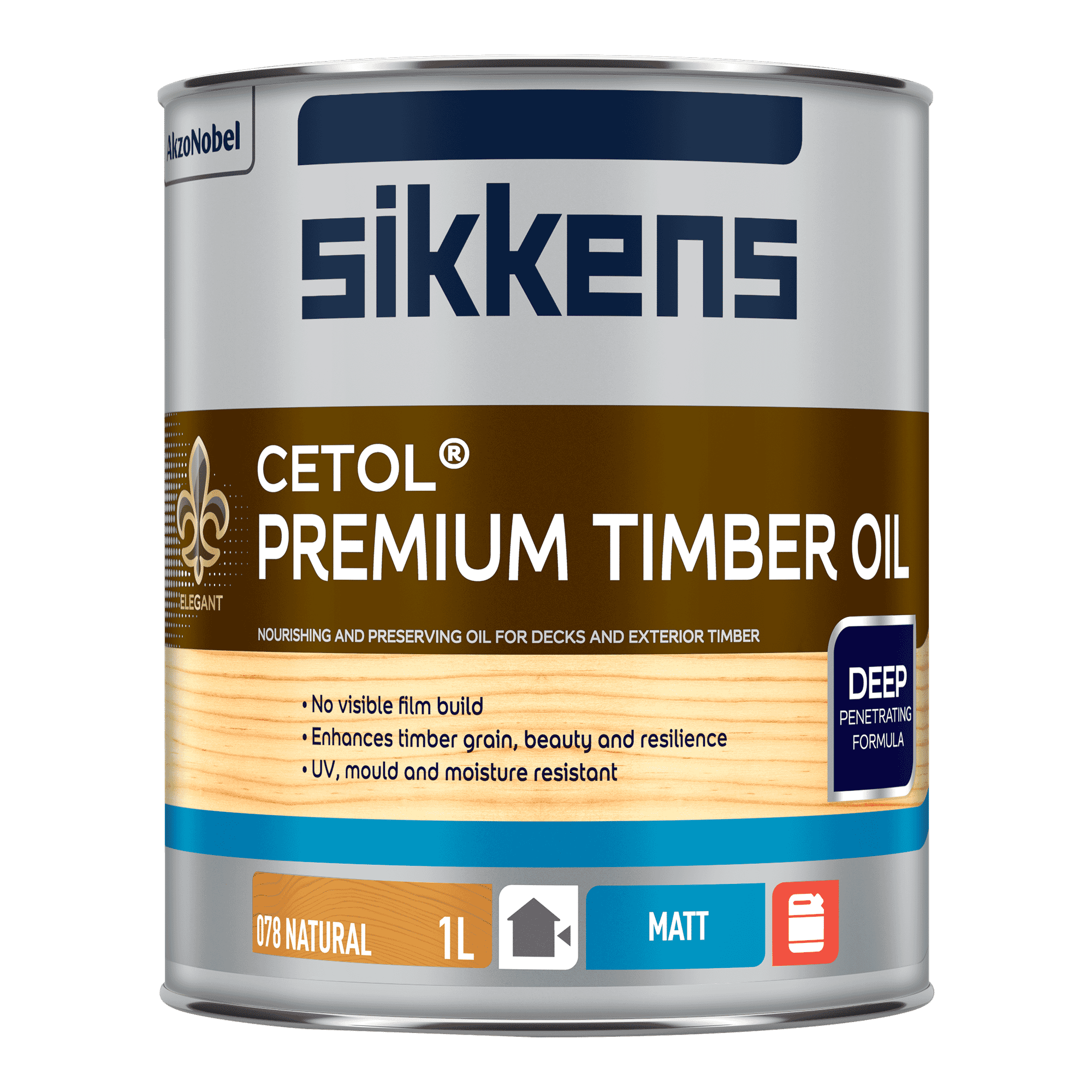 Sikkens Cetol Premium Timber Oil - Natural 1L