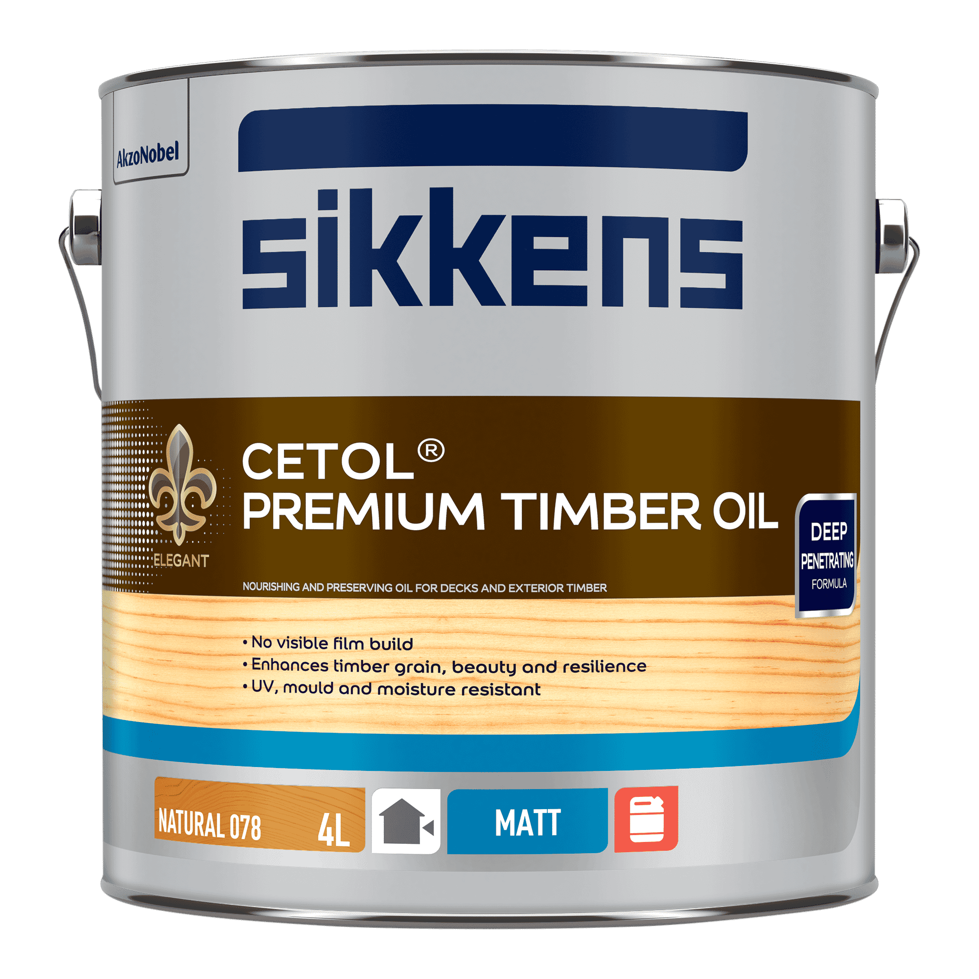 Sikkens Cetol Premium Timber Oil - Natural 4L